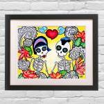 Day Of The Dead Art Print - ..